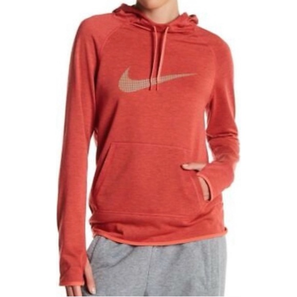 Nike Tops - Nike Dri Fit Therma Hoodie Pullover Sweatshirt L